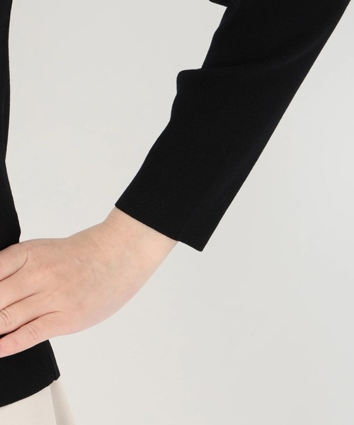 STRAWBERRY-FIELDS（ストロベリーフィールズ）の「ラッフルフリルニット（ニット/セーター・レディース・グリーン/ホワイト系その他/ブラック系その他・2）」の10枚目の写真