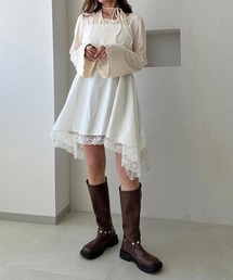 【apres jour clair】レースデザインキャミチュニック