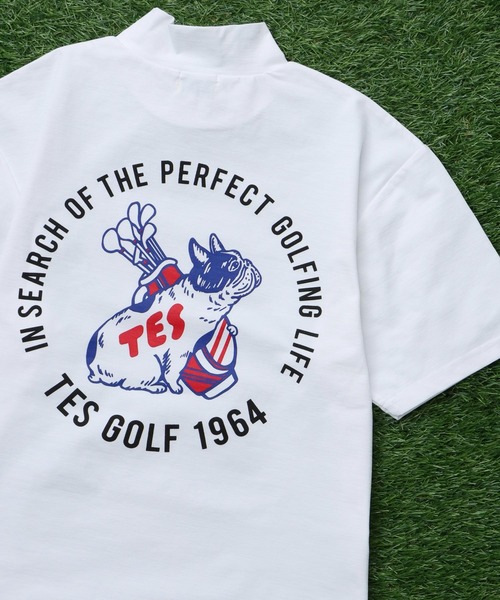TES GOLF 4WAY STRETCH MOCK NECK / ハイネックTシャツ（Tシャツ