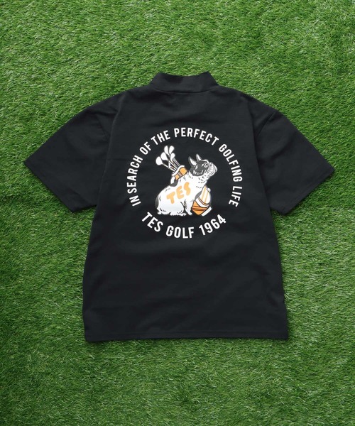 TES GOLF 4WAY STRETCH MOCK NECK / ハイネックTシャツ（Tシャツ