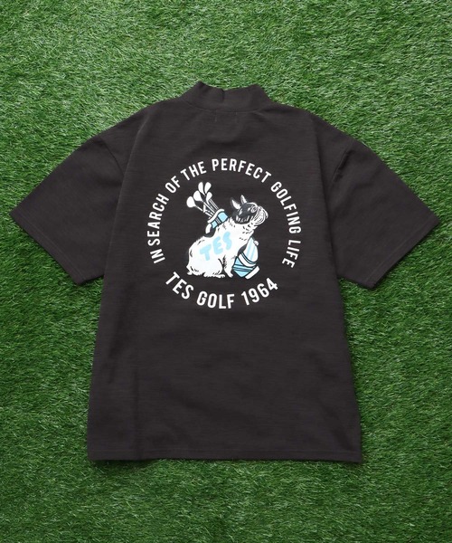 TES GOLF 4WAY STRETCH MOCK NECK / ハイネックTシャツ（Tシャツ