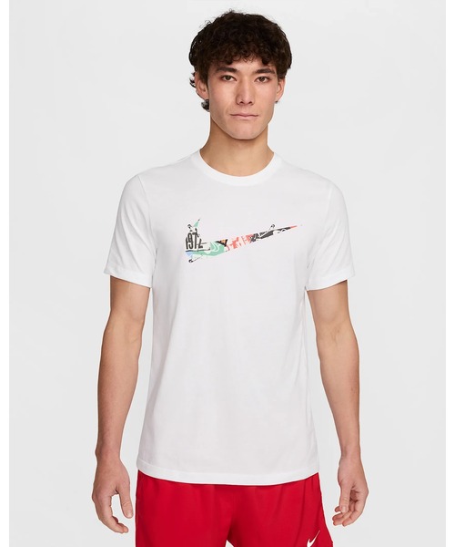 NIKE(ナイキ)の「《NIKEアパレル》AS M NK DF TEE RUN ENERGY(Tシャツ/カットソー・メンズ・ライトブルー/ブラック/ホワイト・L/S/M/XL/2XL)」の1枚目の写真
