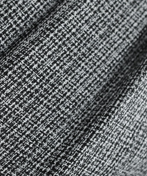 ETELIO（エテリオ）の「総柄サマーツイードワイドバギーパンツ【セットアップ可能】（その他パンツ・メンズ・ブラウン系/ライトグレー系/ブラック系・S/M/L/XL）」の5枚目の写真