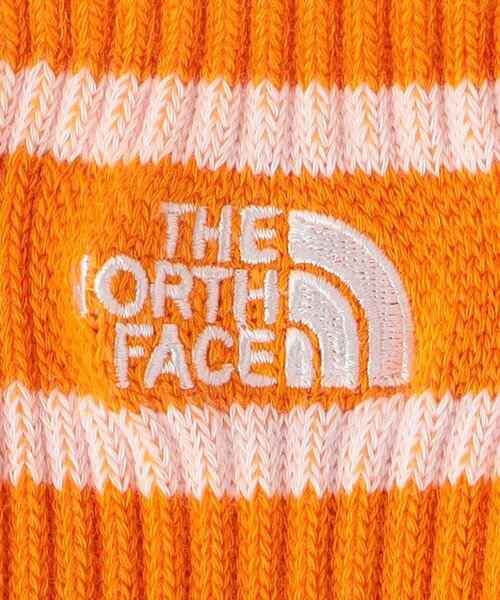 THE NORTH FACE（ザノースフェイス）の「＜THE NORTH FACE＞ラン 2P クルー ソックス / キッズ（ソックス/靴下・キッズ・ブラック/ケリーグリーン・19-21cm）」の5枚目の写真