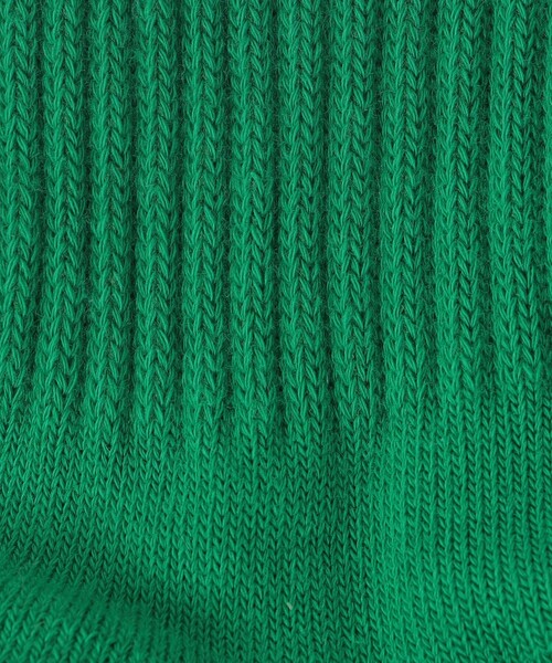 THE NORTH FACE（ザノースフェイス）の「＜THE NORTH FACE＞ラン 2P クルー ソックス / キッズ（ソックス/靴下・キッズ・ブラック/ケリーグリーン・19-21cm）」の7枚目の写真