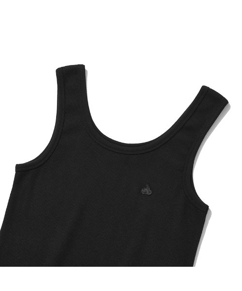 KIRSH(キルシー)の「KIRSH PLAIN SLIM FIT SLEEVELESS プレーン スリム フィット スリーブレス(タンクトップ・レディース・ホワイト/ブラック・ONE SIZE)」の17枚目の写真
