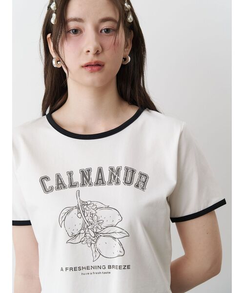 セール】COLOR SCHEME LEMON PRINT TEE/カラースキームレモン