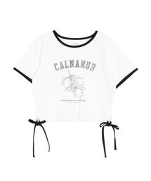 CALNAMUR | COLOR SCHEME LEMON PRINT TEE/カラースキームレモンプリントTシャツ(Tシャツ/カットソー)