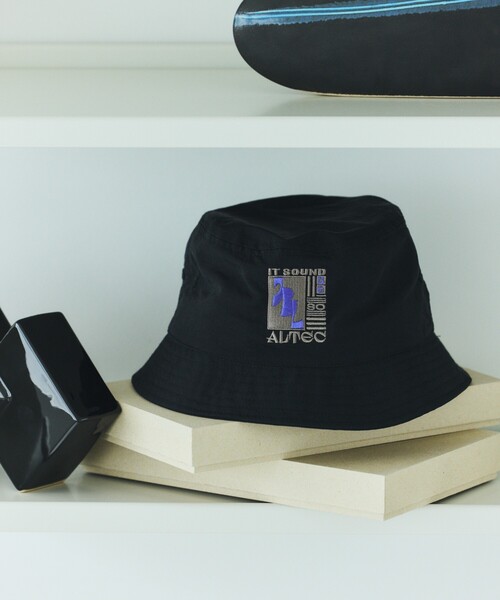 セール】NYLON EMB BUCKET HAT バケットハット（ハット