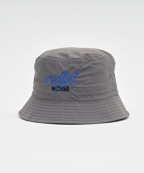 FREAK'S STORE（フリークスストア）の「NYLON EMB BUCKET HAT バケットハット（ハット・メンズ・ブラック/グレー/ネイビー/ホワイト・ONE SIZE）」の14枚目の写真