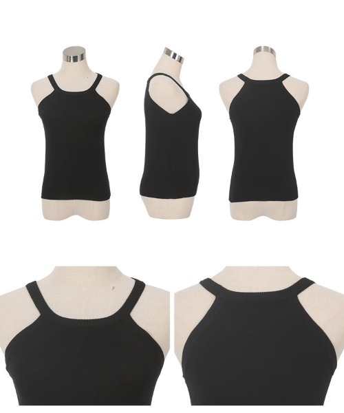 KOBE LETTUCE(コウベレタス)の「アメスリニット×ホックカーディガンアンサンブル(アンサンブル・レディース・グリーン/ブラウン/グレイッシュベージュ/ブラック・M)」の13枚目の写真