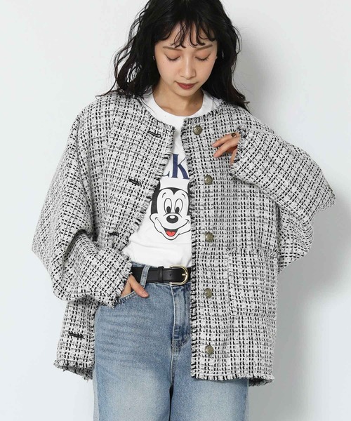 新品　Gready Brilliant ツイードジャケット　グレディブリリアン Gready Brilliant（グレディブリリアン）の「オーバーツイード