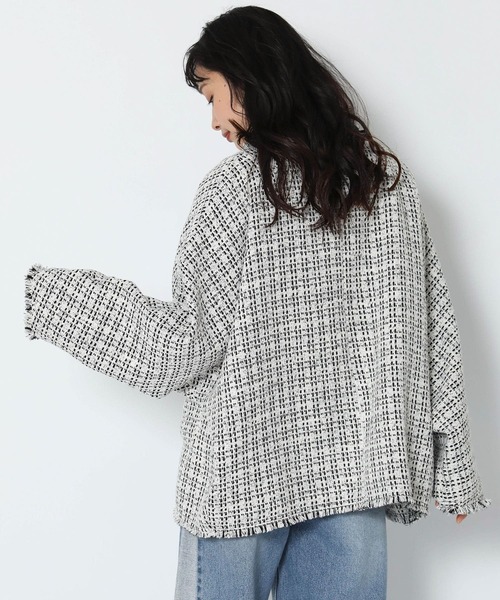 新品　Gready Brilliant ツイードジャケット　グレディブリリアン Gready Brilliant（グレディブリリアン）の「オーバーツイード