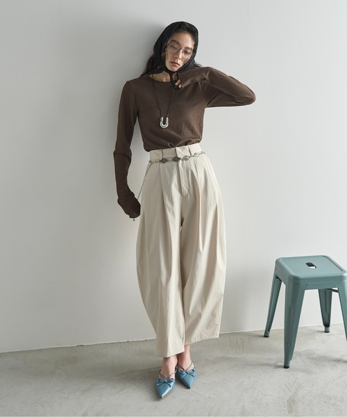 THE YOn(ザヨン)の「ニュアンスシルバーコンチョベルト(ベルト・レディース・シルバー系その他2/シルバー系その他・FREE)」の21枚目の写真