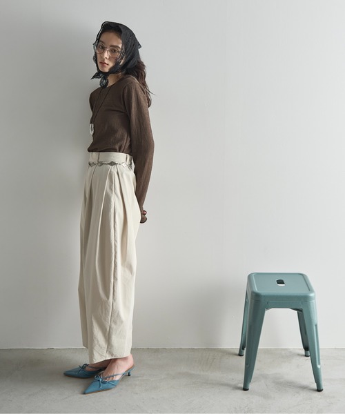 THE YOn(ザヨン)の「ニュアンスシルバーコンチョベルト(ベルト・レディース・シルバー系その他2/シルバー系その他・FREE)」の19枚目の写真