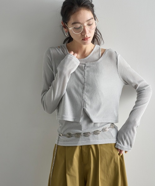 THE YOn(ザヨン)の「ニュアンスシルバーコンチョベルト(ベルト・レディース・シルバー系その他2/シルバー系その他・FREE)」の12枚目の写真