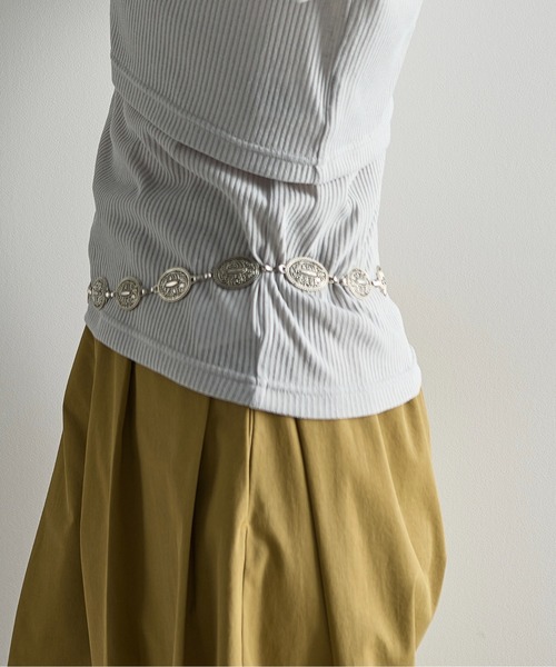 THE YOn(ザヨン)の「ニュアンスシルバーコンチョベルト(ベルト・レディース・シルバー系その他2/シルバー系その他・FREE)」の15枚目の写真