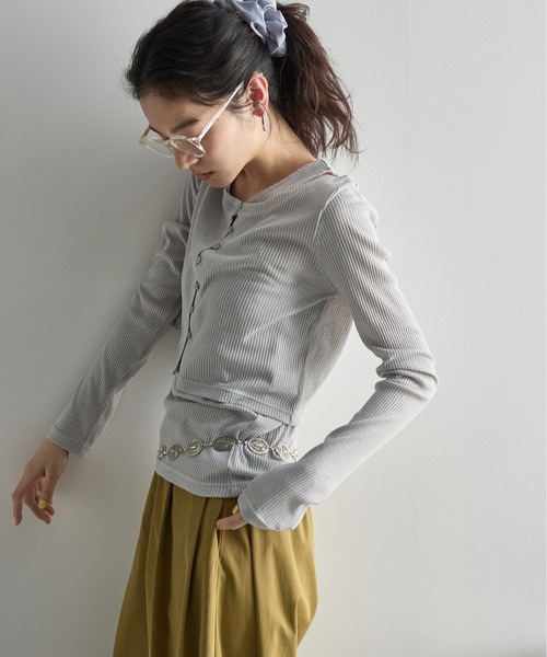 THE YOn(ザヨン)の「ニュアンスシルバーコンチョベルト(ベルト・レディース・シルバー系その他2/シルバー系その他・FREE)」の9枚目の写真