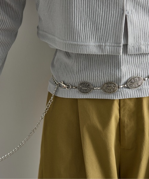 THE YOn(ザヨン)の「ニュアンスシルバーコンチョベルト(ベルト・レディース・シルバー系その他2/シルバー系その他・FREE)」の14枚目の写真