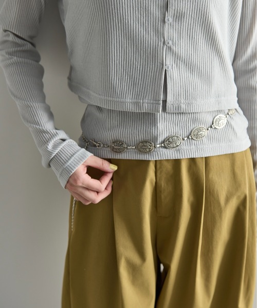 THE YOn(ザヨン)の「ニュアンスシルバーコンチョベルト(ベルト・レディース・シルバー系その他2/シルバー系その他・FREE)」の16枚目の写真