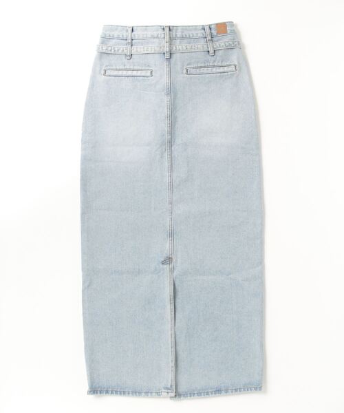 LOW CLASSIC(ロウ クラシック)の「BELTED HIGH WAIST DENIM SKIRT(デニムスカート・レディース・ブルー・M/S)」の19枚目の写真
