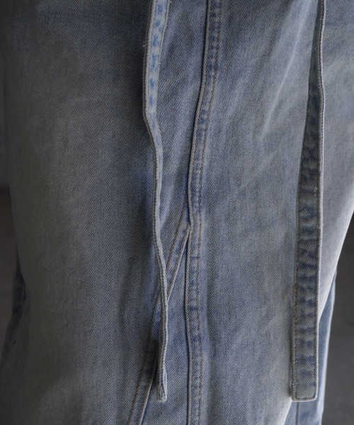 LOW CLASSIC(ロウ クラシック)の「BELTED HIGH WAIST DENIM SKIRT(デニムスカート・レディース・ブルー・M/S)」の10枚目の写真