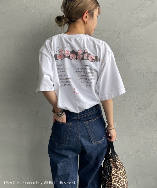 GOOD ROCK SPEED（グッドロックスピード）の「[GOOD ROCK SPEED/グッドロックスピード] GREEN DAY ロックプリントTシャツ (DOOKIE)（Tシャツ/カットソー・レディース・ホワイト・XL/L）」の13枚目の写真