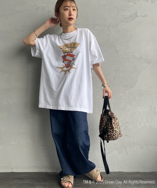 GOOD ROCK SPEED（グッドロックスピード）の「[GOOD ROCK SPEED/グッドロックスピード] GREEN DAY ロックプリントTシャツ (DOOKIE)（Tシャツ/カットソー・レディース・ホワイト・XL/L）」の10枚目の写真