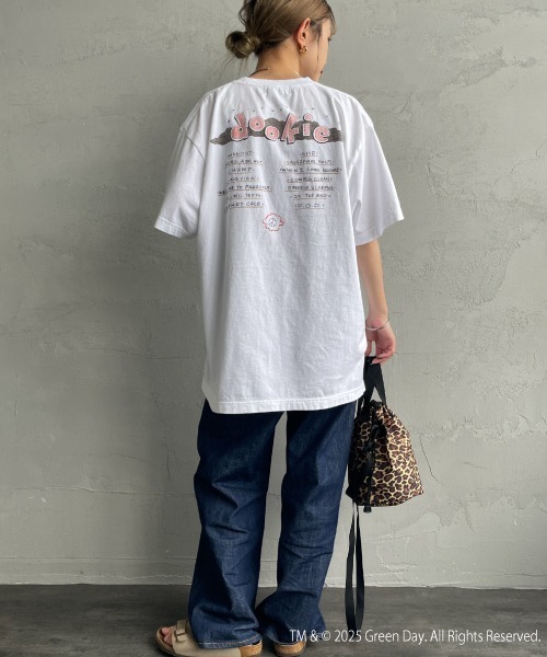GOOD ROCK SPEED（グッドロックスピード）の「[GOOD ROCK SPEED/グッドロックスピード] GREEN DAY ロックプリントTシャツ (DOOKIE)（Tシャツ/カットソー・レディース・ホワイト・XL/L）」の8枚目の写真
