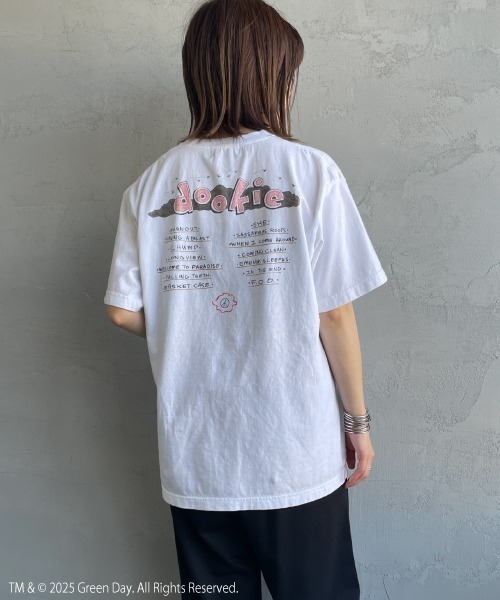 GOOD ROCK SPEED（グッドロックスピード）の「[GOOD ROCK SPEED/グッドロックスピード] GREEN DAY ロックプリントTシャツ (DOOKIE)（Tシャツ/カットソー・レディース・ホワイト・XL/L）」の19枚目の写真