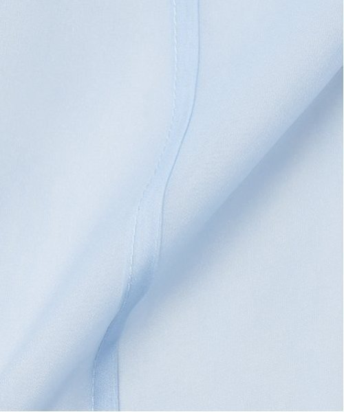 kate spade new york kids(ケイトスペードニューヨーク)の「トドラー シアーシャツ(シャツ/ブラウス・キッズ・オフホワイト/サックスブルー・S(110-120cm)/M(130-140cm))」の4枚目の写真