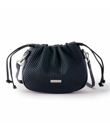 【BarcosBlue/バルコスブルー】キルティング風巾着2wayバッグ