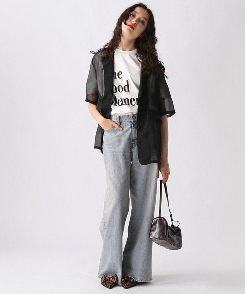 FOREVER 21（フォーエバー トゥエンティーワン）の「【2025SS】シアージャケット（テーラードジャケット・レディース・ブラック/ブラウン・FREE）」の3枚目の写真