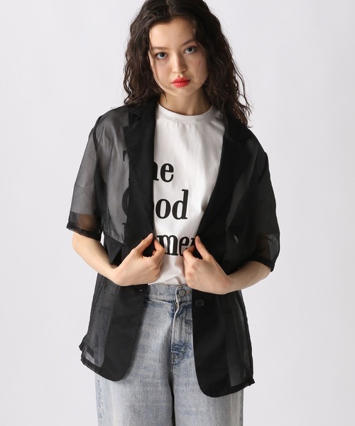 FOREVER 21（フォーエバー トゥエンティーワン）の「【2025SS】シアージャケット（テーラードジャケット・レディース・ブラック/ブラウン・FREE）」の21枚目の写真