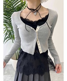 PHILLY（フィリー）の「【PHILLY】ヘムレースキャミソール（キャミソール）」