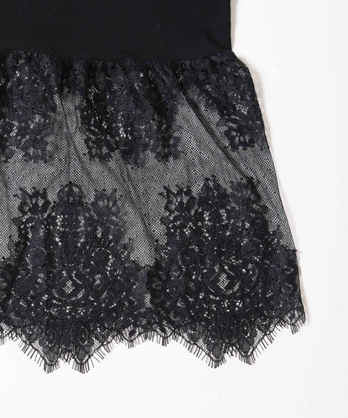 PHILLY（フィリー）の「【PHILLY】ヘムレースキャミソール（キャミソール・レディース・ホワイト/ブラック・FREE）」の14枚目の写真