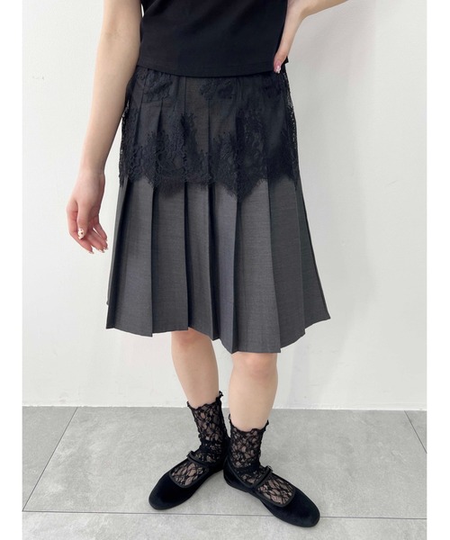 PHILLY（フィリー）の「【PHILLY】ヘムレースキャミソール（キャミソール・レディース・ホワイト/ブラック・FREE）」の20枚目の写真