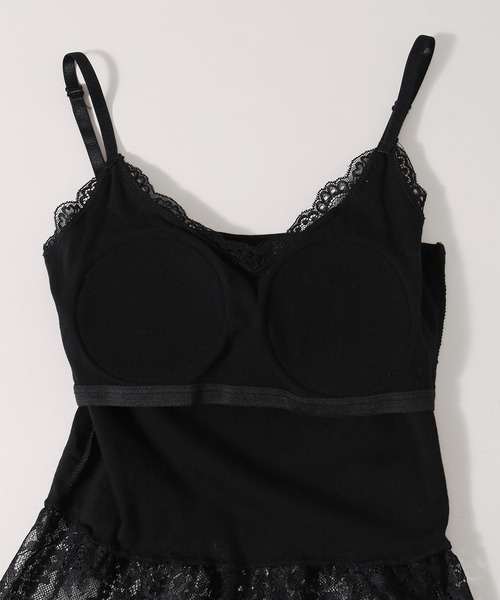 PHILLY（フィリー）の「【PHILLY】ヘムレースキャミソール（キャミソール・レディース・ホワイト/ブラック・FREE）」の12枚目の写真