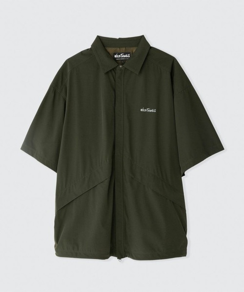 WILD THINGS（ワイルドシングス）の「DENALI S/S SHIRT デナリ ショート スリーブ シャツ（シャツ/ブラウス・メンズ・ブラック/ダークグリーン/ベージュ・M/L）」の3枚目の写真
