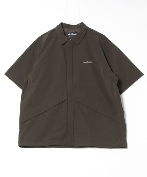 WILD THINGS（ワイルドシングス）の「DENALI S/S SHIRT デナリ ショート スリーブ シャツ（シャツ/ブラウス・メンズ・ブラック/ダークグリーン/ベージュ・M/L）」の8枚目の写真