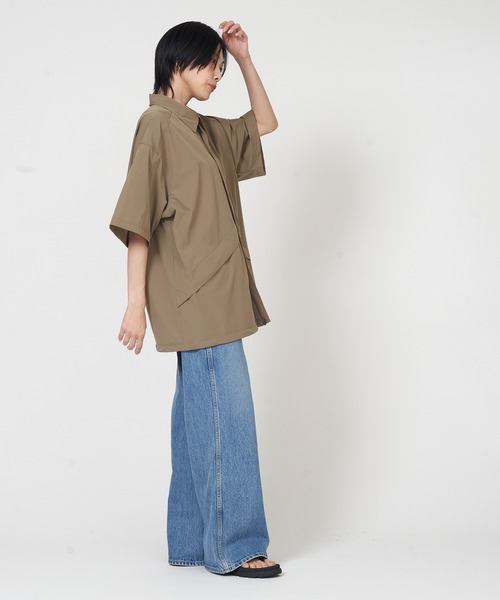 WILD THINGS（ワイルドシングス）の「DENALI S/S SHIRT デナリ ショート スリーブ シャツ（シャツ/ブラウス・メンズ・ブラック/ダークグリーン/ベージュ・M/L）」の12枚目の写真