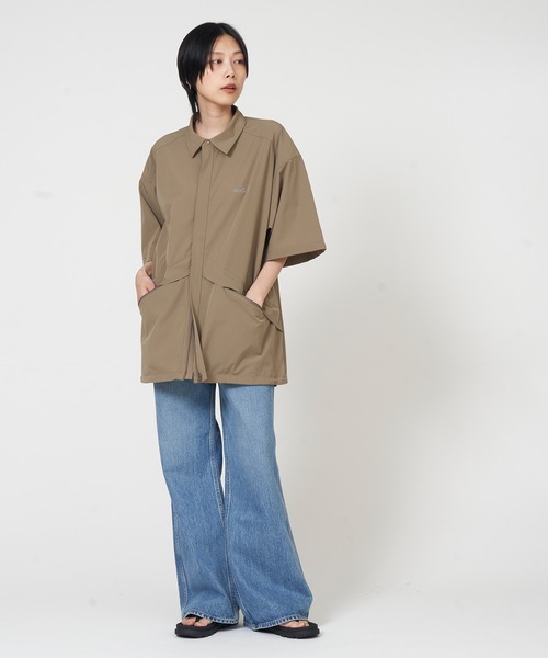 WILD THINGS（ワイルドシングス）の「DENALI S/S SHIRT デナリ ショート スリーブ シャツ（シャツ/ブラウス・メンズ・ブラック/ダークグリーン/ベージュ・M/L）」の9枚目の写真