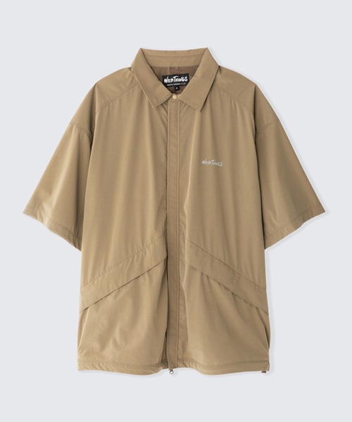 WILD THINGS（ワイルドシングス）の「DENALI S/S SHIRT デナリ ショート スリーブ シャツ（シャツ/ブラウス・メンズ・ブラック/ダークグリーン/ベージュ・M/L）」の15枚目の写真