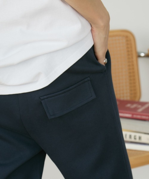 Auntie Rosa Holiday(アンティローザホリデー)の「セミフレアスウェットイージーパンツ / サイズ展開あり(その他パンツ・レディース・ネイビー/グレー・SMALL/MEDIUM)」の4枚目の写真