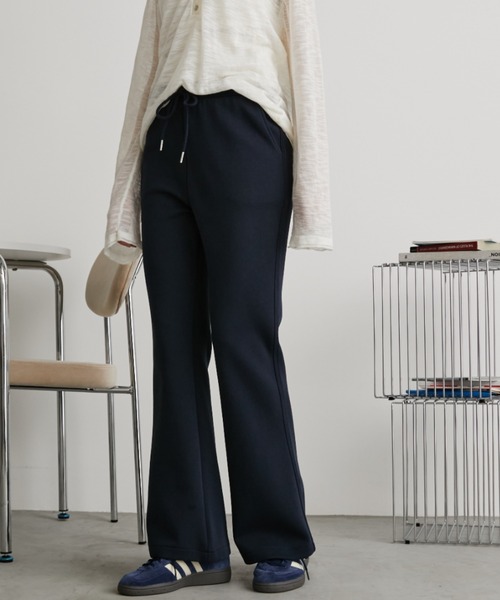 Auntie Rosa Holiday(アンティローザホリデー)の「セミフレアスウェットイージーパンツ / サイズ展開あり(その他パンツ・レディース・ネイビー/グレー・SMALL/MEDIUM)」の5枚目の写真