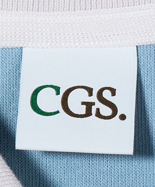 【ORANGE】<CGS.> オーガニックコットン パイル ボーダー ポロシャツ CGS.＞ オーガニックコットン パイル ボーダー ポロシャツの通販はau