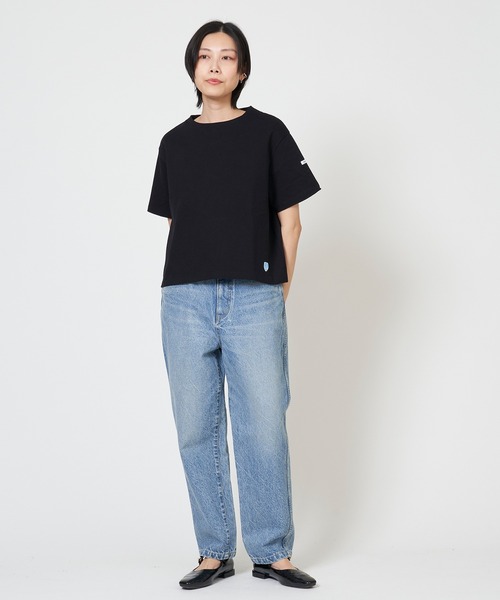 ASPESI クルーネックショートスリーブTシャツ H＞ ハイブリッド ウール クルーネック ショートスリーブ Tシャツ