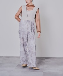 DOLLUPOOPS | リーフプリントパンツ オールインワン(つなぎ/オールインワン)