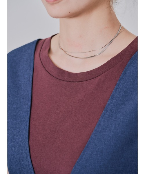 DOLLUPOOPS（ドールアップウップス）の「リーフプリントパンツ　オールインワン（つなぎ/オールインワン・レディース・ブラック/ベージュ・38）」の14枚目の写真