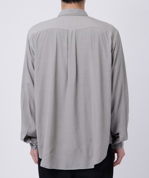 soe（ソーイ）の「【soe/ソーイ】別注 Shirts（シャツ/ブラウス・メンズ・グレー/ブラック/ネイビー・1/2）」の6枚目の写真